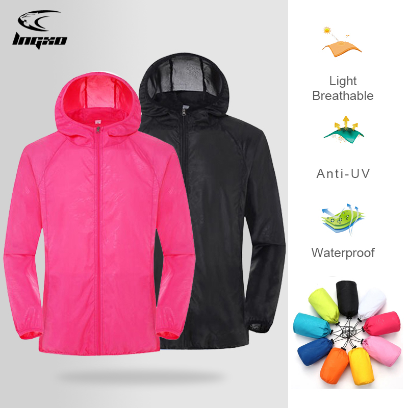 Outdoor Adventure Clothing - Erkek Kadın yürüyüş ceketi Su Geçirmez