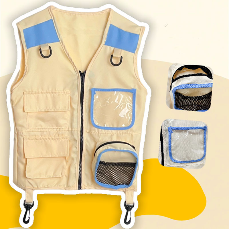 Outdoor Adventure Girls - Çocuk Explorer yelek oyna Pretend Cosplay