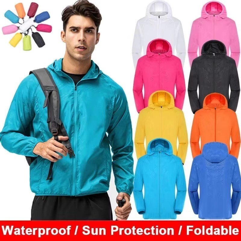 Outdoor Adventure Clothing - Erkekler Kadınlar Su Geçirmez Ceket Rüzgarlık