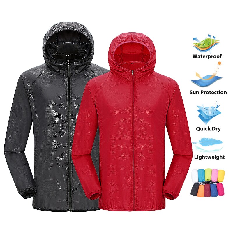 Outdoor Adventure Clothing - LNGXO Unisex yürüyüş ceketi Erkek Kadın