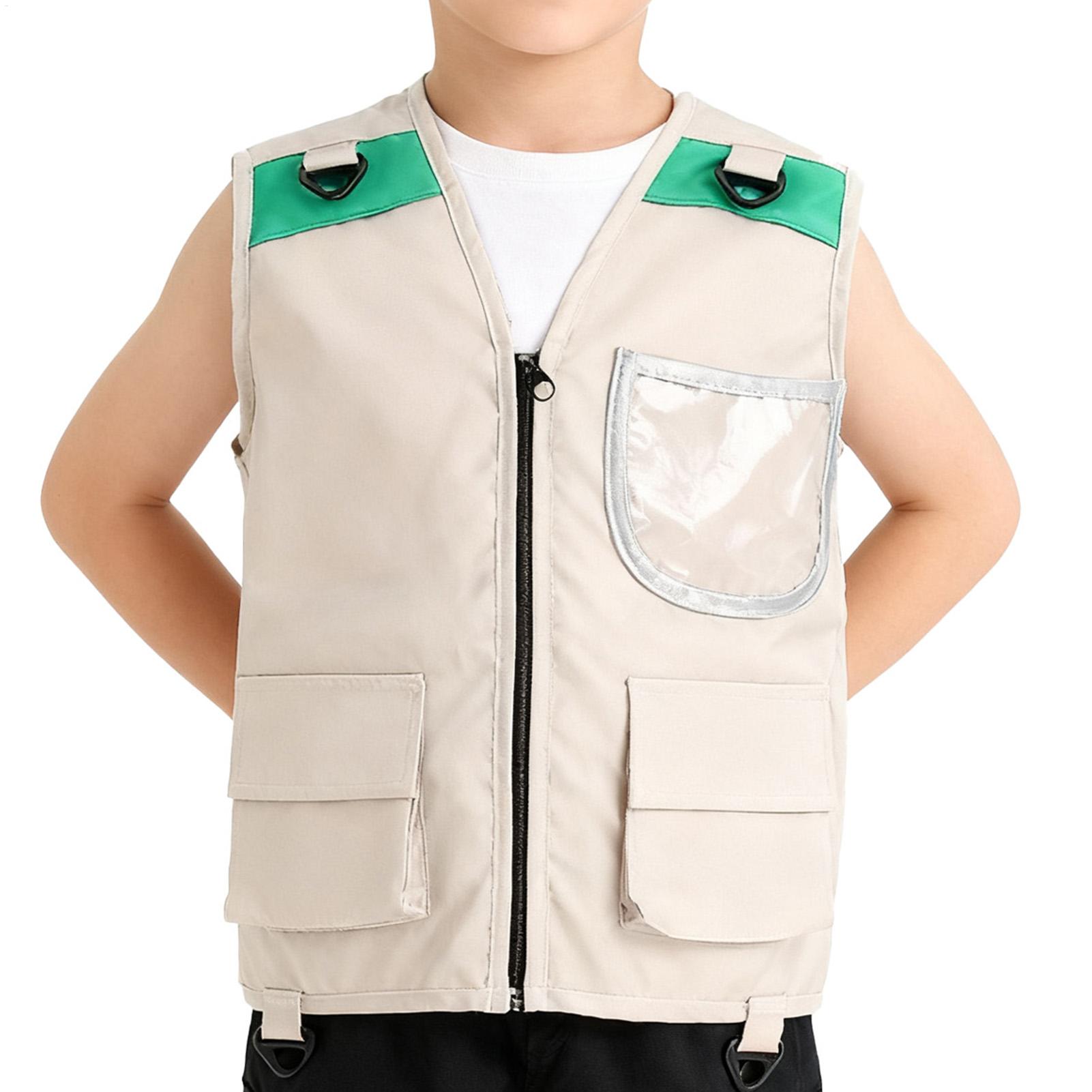 Outdoor Adventure Kit For Boys - Çocuklar için Kaşif Yeleği Kostümü Safari