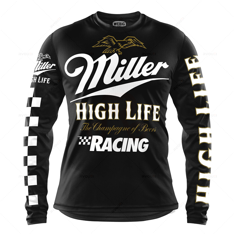Outdoor Adventure Clothing - 2023 motosiklet dağ bisikleti Jersey MTB
