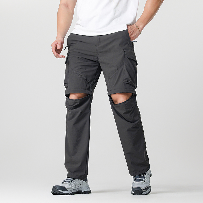 Outdoor Adventure Gear - Erkek Kargo Yürüyüş Dönüştürülebilir Pantolon, Su