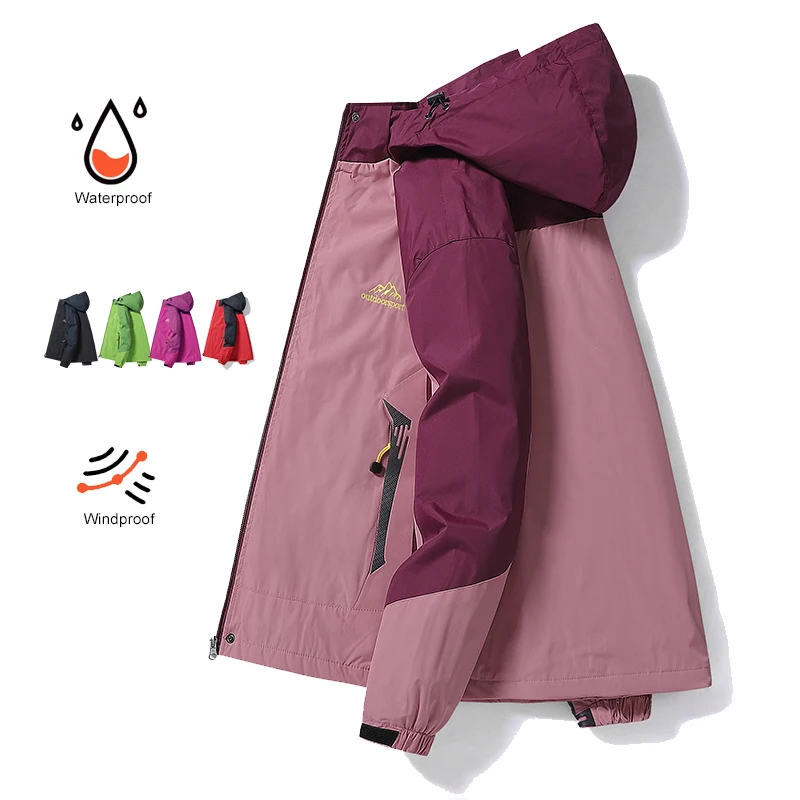 Outdoor Adventure Clothing - Kadın Bahar Trekking Ceket Açık Yürüyüş