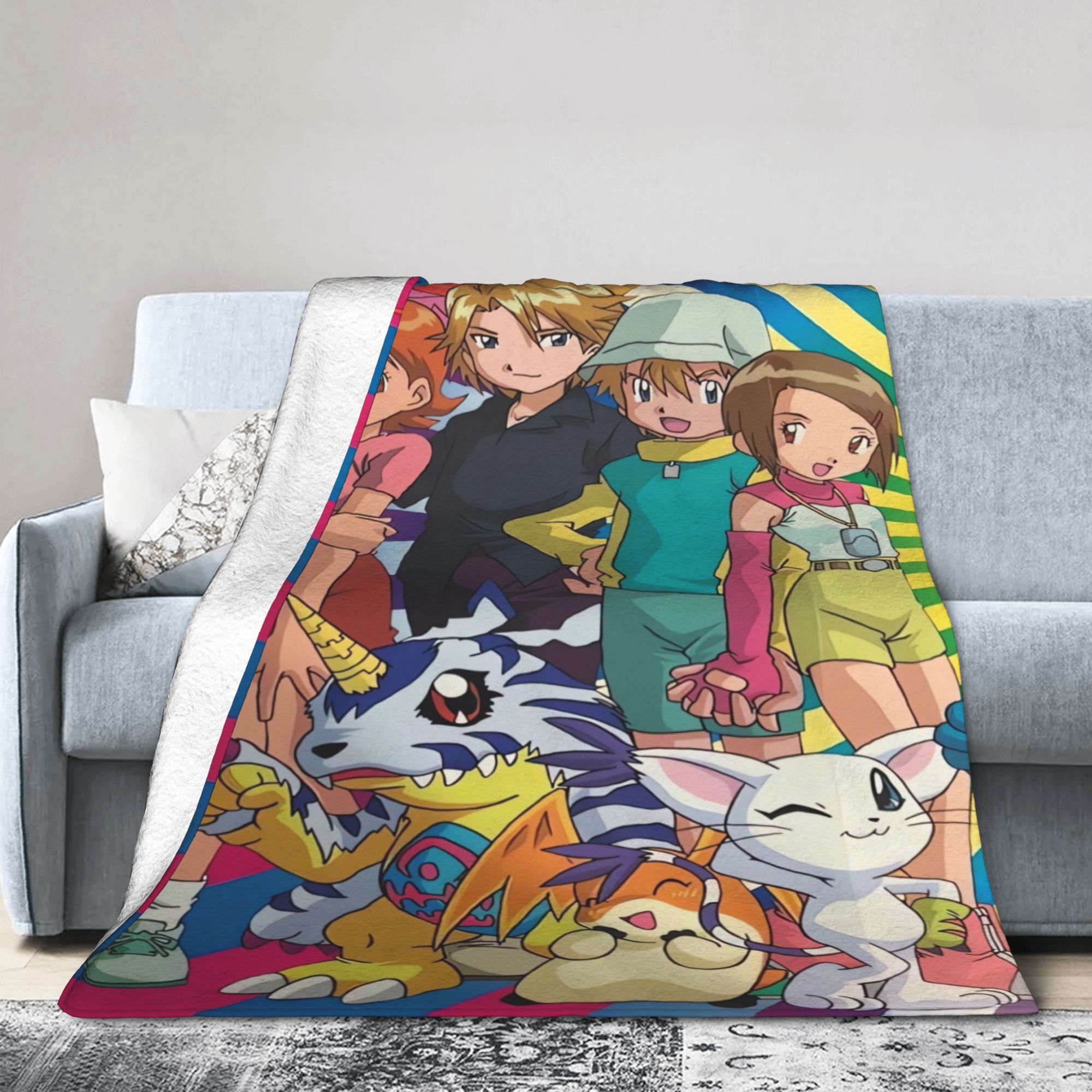 Digimon Adventure Battaniyeler - Outdoor Adventure Girls incelemesi ve fiyatı