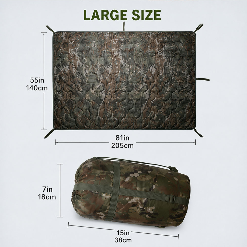 Kamuflajlı Kamp Battaniyesi, F - Outdoor Adventure Quilt incelemesi ve fiyatı
