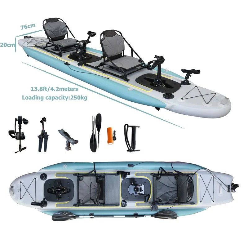 14ft İki Kişilik Şişme Pedal B - Outdoor Adventure Kayak incelemesi ve fiyatı