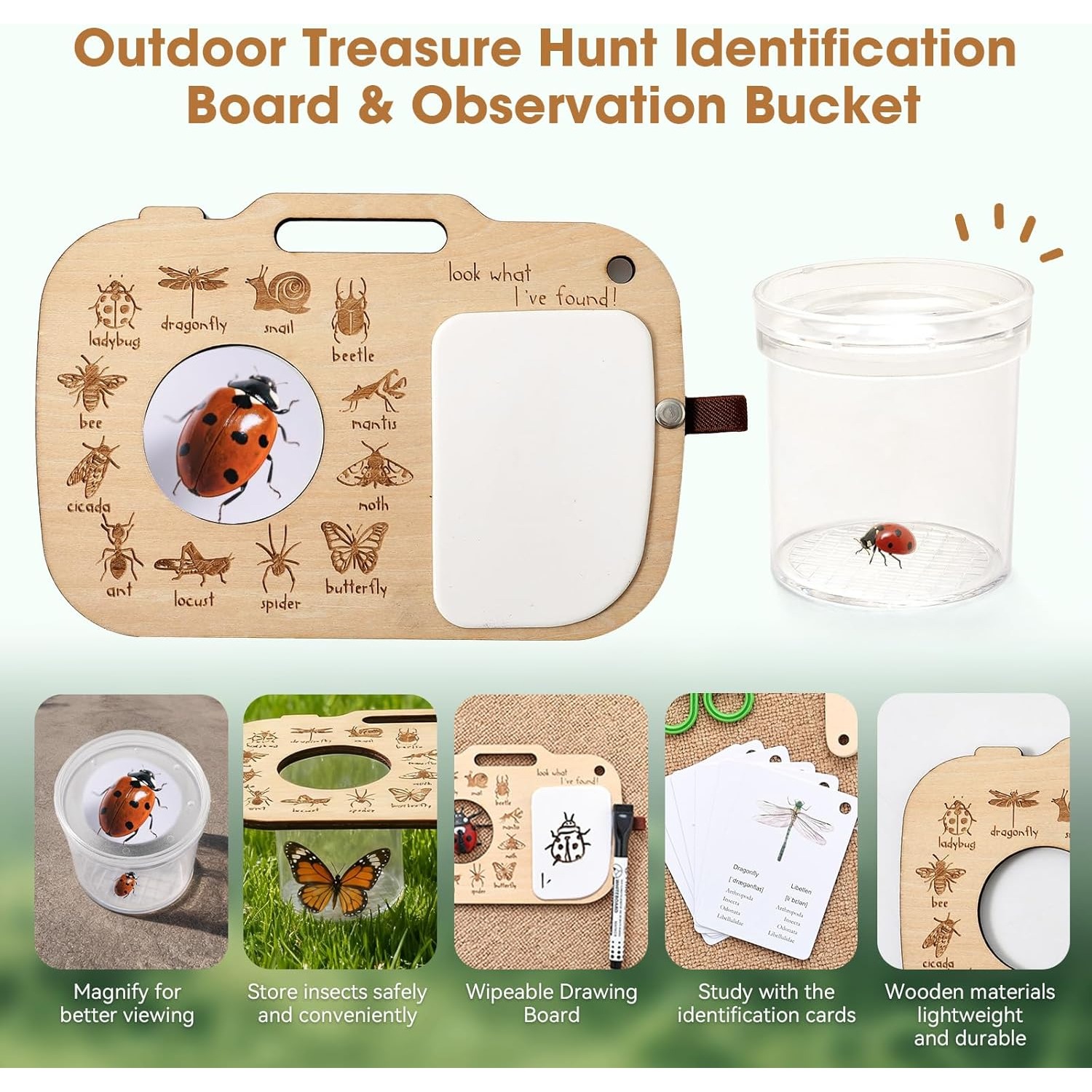Çocuklar için Böcek Yakalama S - Outdoor Adventure Kit For Boys incelemesi ve fiyatı