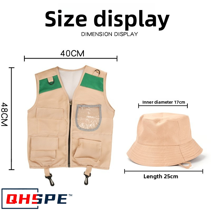 Çocuklar Explorer Yelek ve Şap - Outdoor Adventure Kit For Boys incelemesi ve fiyatı